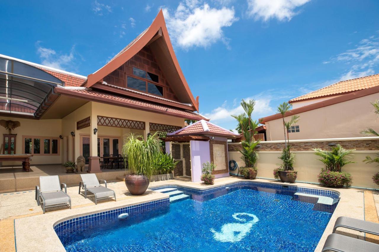 Beautiful 5Br Villa Felicity, Pool & Garden, Near Naiharn Rawai Exteriör bild